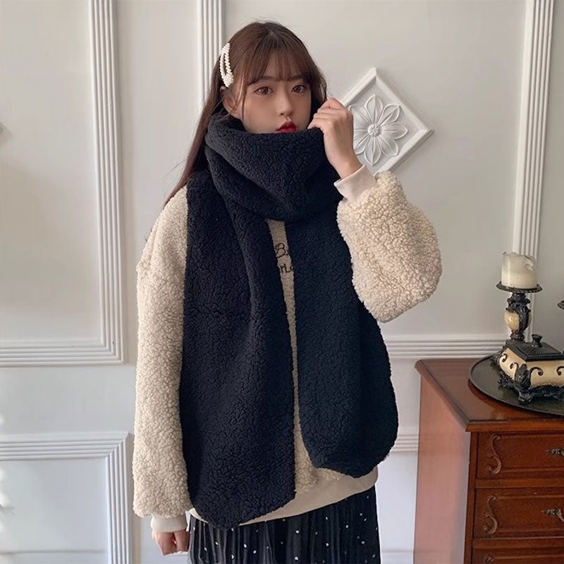 もこもこプードルマフラー