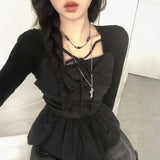 フロントリボンタイチュニック