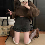 ダブルフリルショートパンツ