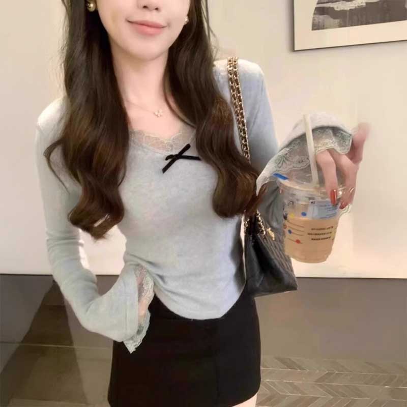 エンドレースミニリボンニット