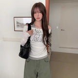 タンクレイヤードオフショルロンT