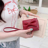 ビッグリボンストラップミニ財布