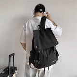 サイドポケットフラップリュック