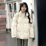 ピンクバックロゴダウンジャケット