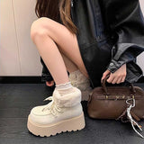 アンクルファーハイカットムートンブーツ