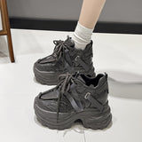 レザータッチベルトスニーカー