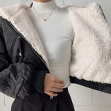 リバーシブルファーミリタリーブルゾン