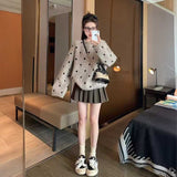 フレンチドットウィンターニット