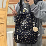 フローラルリボンリュック