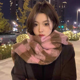 フレーバーギンガムチェックマフラー