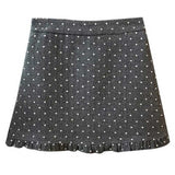 エンドフリルドットタイトスカート