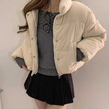 コーデュロイドロストダウンジャケット