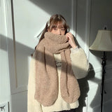 もこもこプードルマフラー