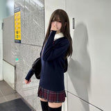 ボウタイ赤チェック制服コーデ4点SET