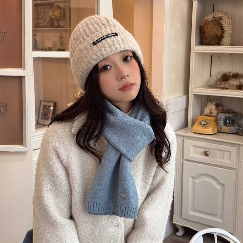 シルバープレートタグマフラー