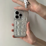 クリアアイスブロックiPhoneケース