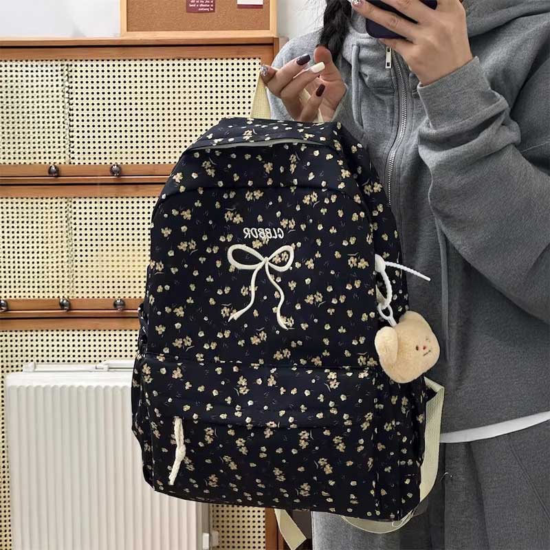 フローラルリボンリュック