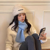 シルバープレートタグマフラー