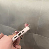 ビッグレザーリボンiPhoneケース