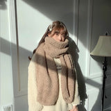 もこもこプードルマフラー