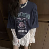 ヴィンテージスルーレイヤードTシャツ