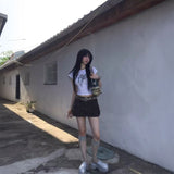 ハートレオパードTシャツ