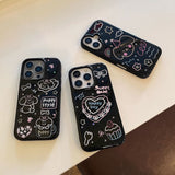 ブラックボードペイントiPhoneケース