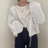 ドロストルーズカジュアルパーカー