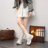 ドローストライプラインスニーカー