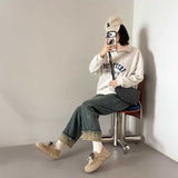 スウェードステッチスニーカー