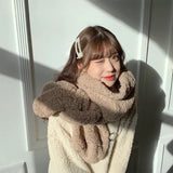 もこもこプードルマフラー