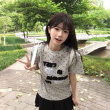 ドットパッチTシャツ