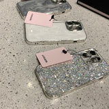 シャイングリッターiPhoneケース