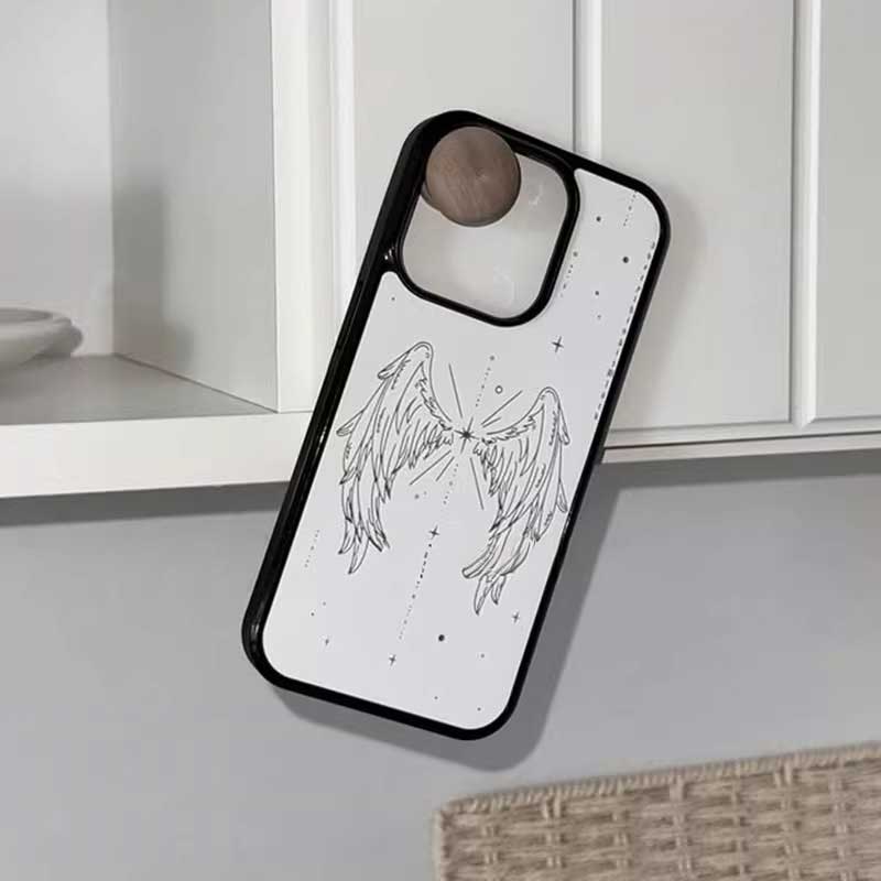 ブラックエンジェルiPhoneケース