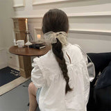 ビジューオーガンジーシュシュ