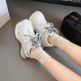 ドローストライプラインスニーカー