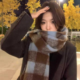 フレーバーギンガムチェックマフラー