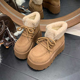 アンクルファーハイカットムートンブーツ