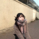 ヴィンテージチェックカラーマフラー