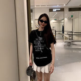 ロックリボンブラックTシャツ