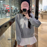 リボンワッペンスウェット
