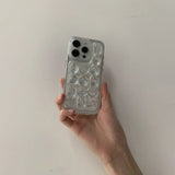 クリアアイスブロックiPhoneケース