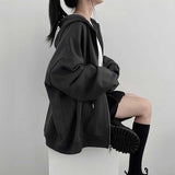 リラックスルーズパーカー