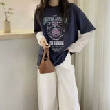 ヴィンテージスルーレイヤードTシャツ