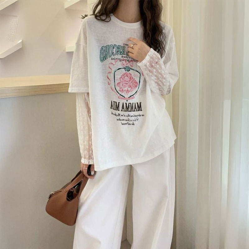 ヴィンテージスルーレイヤードTシャツ