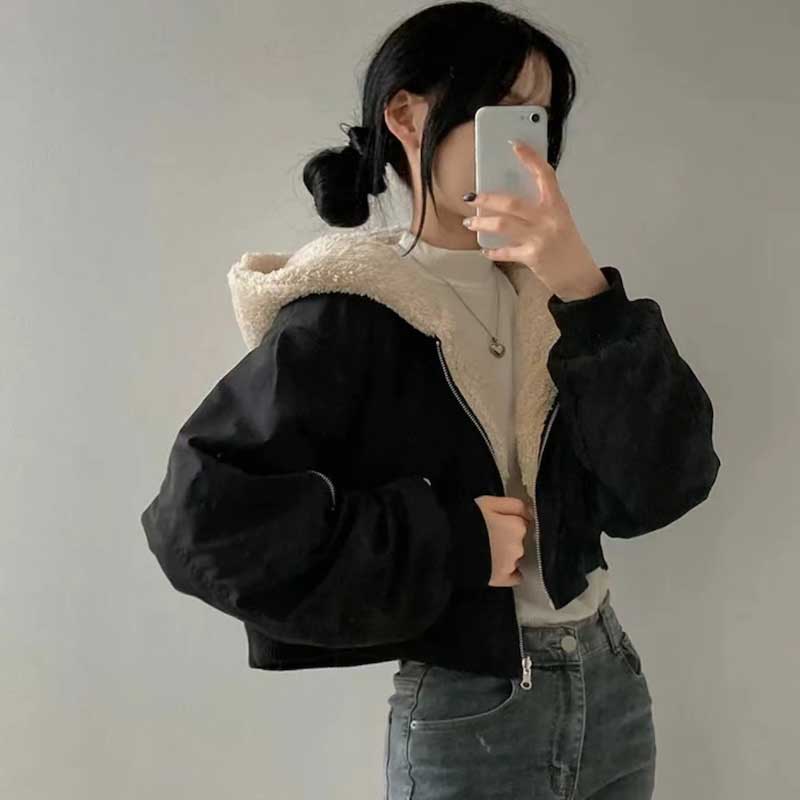 リバーシブルファーミリタリーブルゾン