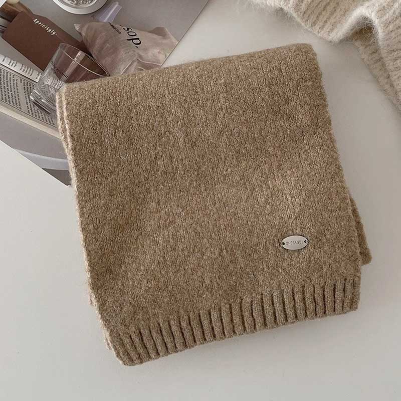 シルバープレートタグマフラー