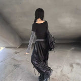 サイドリボンドットスウェットパンツ