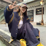 イエローラインエンブレムスタジャン