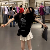 ロックリボンブラックTシャツ
